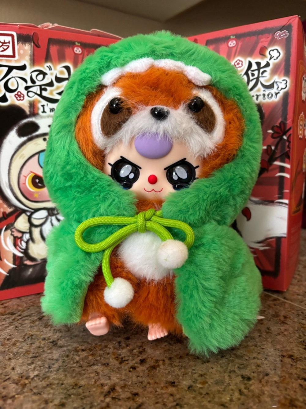 Baby Three I'm Not A Warrior Plush Series Blind Box Confirmed Red Panda / Dino